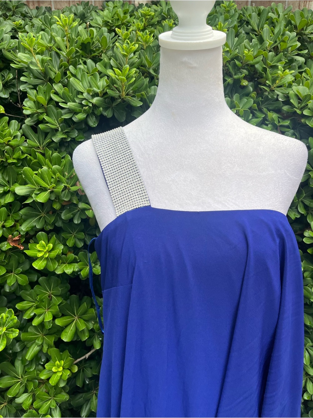 R&M Richards Royal Blue Jumpsuit Size 16 Women’s - Picture 2 of 5